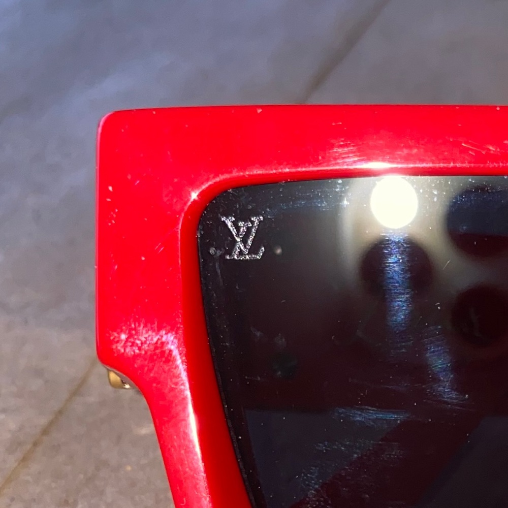 Louis Vuitton 1.1 Millionaire Red Sunglasses - Picture 7 of 10